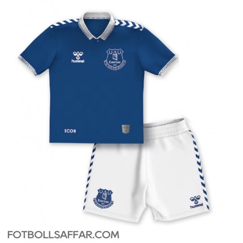 Everton Hemmadräkt Barn 2023-24 Kortärmad (+ Korta byxor)
